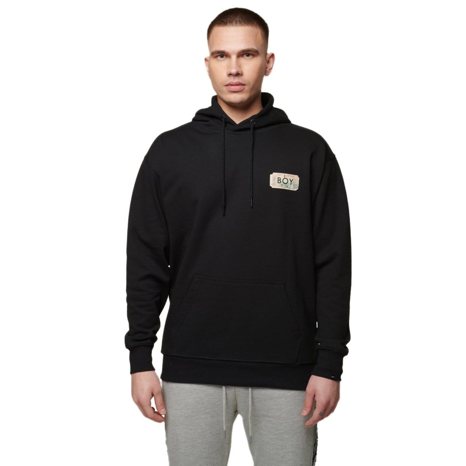 Black Haze Hoodie for Boys - Trendy Streetwear for School, Sports & Casual Outfits