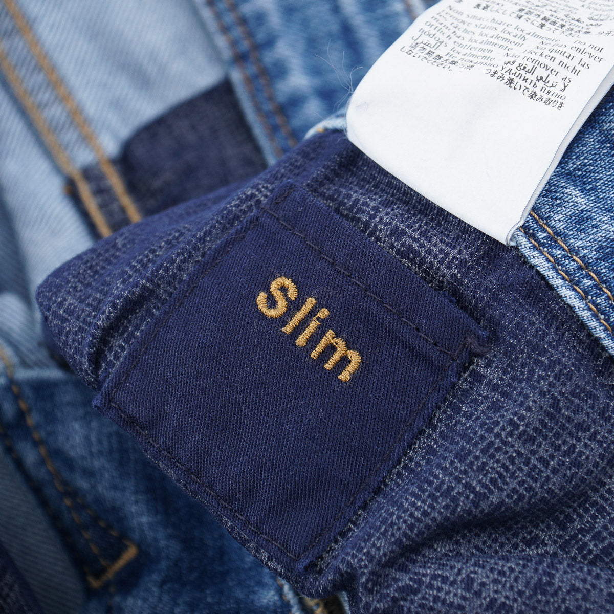 Incotex Slim Tapered Fit Selvedge Denim Jeans for Men - Premium Italian Raw Denim Pants | Perfect for Casual Wear, Office & Night Out