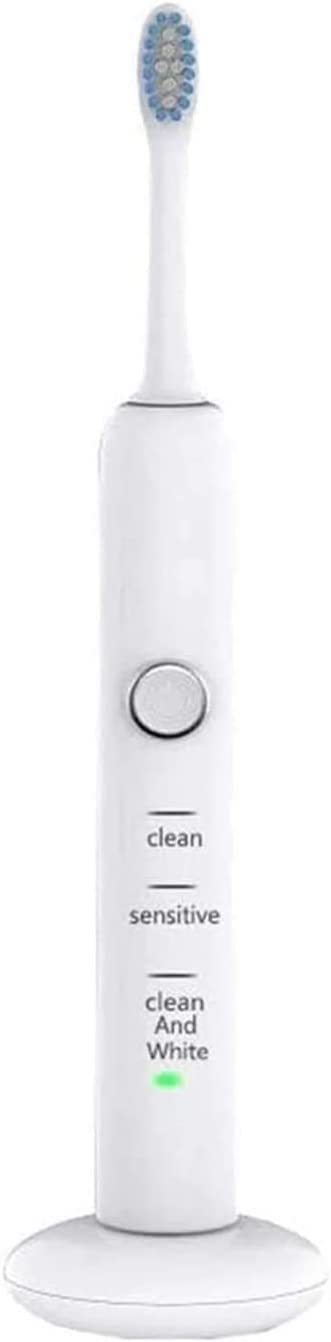QINERSAW Rechargeable Electric Toothbrush for Adults & Kids - 3 Cleaning Modes, Rotary Toothbrush with 2 Brush Heads, IPX7 Waterproof (Ideal for Travel, Home & Daily Oral Care)