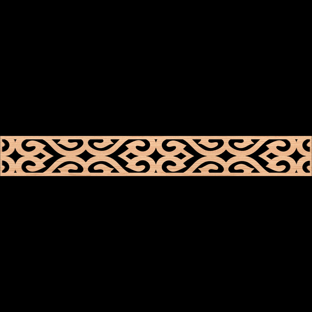 Keene Fretwork Moulding - Decorative Wood Trim for Home & Furniture | Perfect for DIY Projects, Wall Paneling and Cabinet Accents