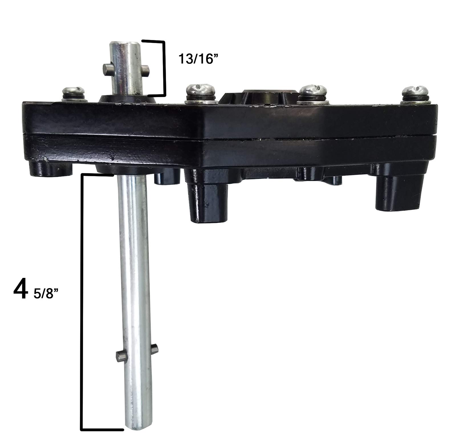 High-Quality Class A Customs Fifth Wheel Landing Gear Reduction Box - Durable Aluminum 5th Wheel Gear for Toy Haulers & Campers | Perfect for RV Maintenance & Heavy-Duty Towing
