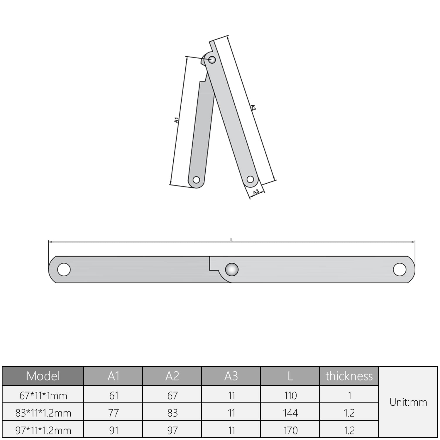 Yinpecly 10Pcs Bronze Folding Lid Support Hinges - Heavy Duty Cabinet Hinges for Lift Up Furniture, Cupboard & Display Box - Perfect for Kitchen Cabinets, Jewelry Boxes & Wooden Chests