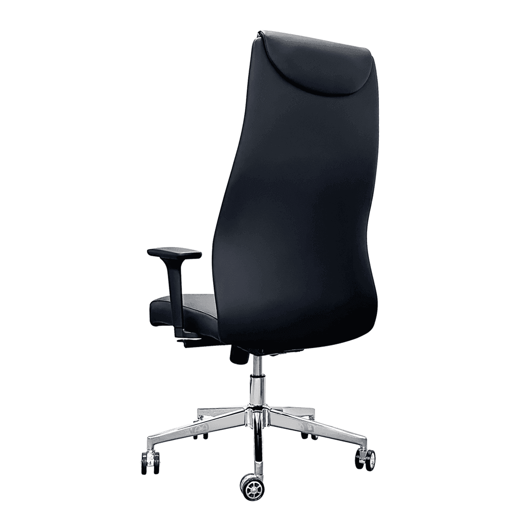 Premium Marty Faux Leather Office Chair - Ergonomic Executive Desk Chair with Adjustable Height & Swivel - Perfect for Home Office, Gaming & Workspace