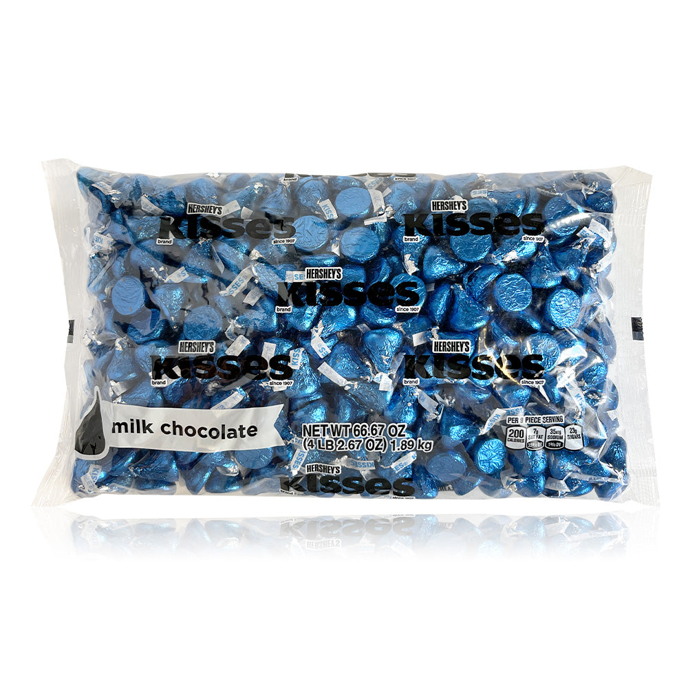 Hershey's Kisses Dark Chocolate Candy - 4.2lb Bulk Bag for Baking, Gifts & Party Favors | Perfect for Holidays, Weddings & Office Treats