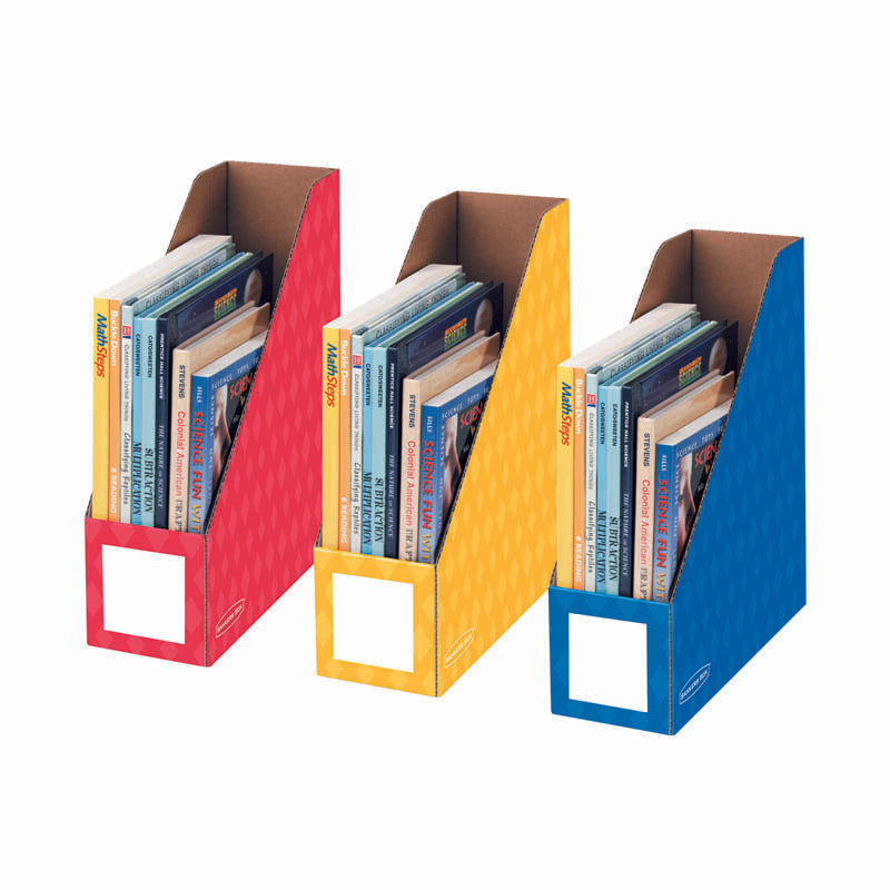 Magazine File Holders - Organize Documents, Folders & Papers - Perfect for Office, Home & School Use
