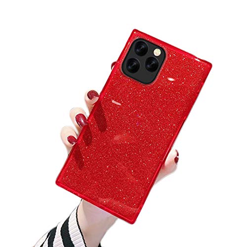 Cocomii Square Glitter iPhone 11 Pro Max Case - Slim Lightweight Clear Glossy Cover - 2-in-1 Design with Luxury Aesthetic - Compatible with Apple iPhone 11 Pro Max 6.5