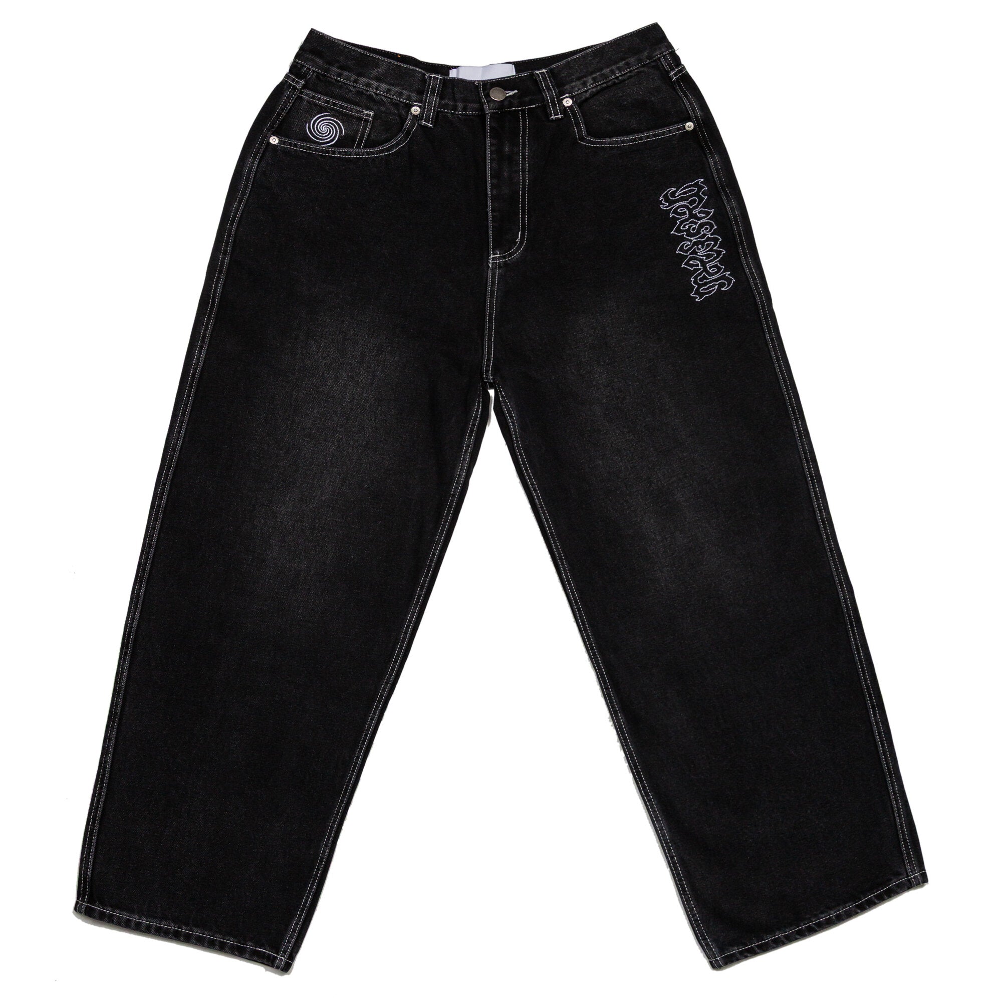 Mesmer Jeans I - Mid Rise Black Denim Jeans for Women | Comfortable & Stylish | Perfect for Casual Wear, Office & Night Out