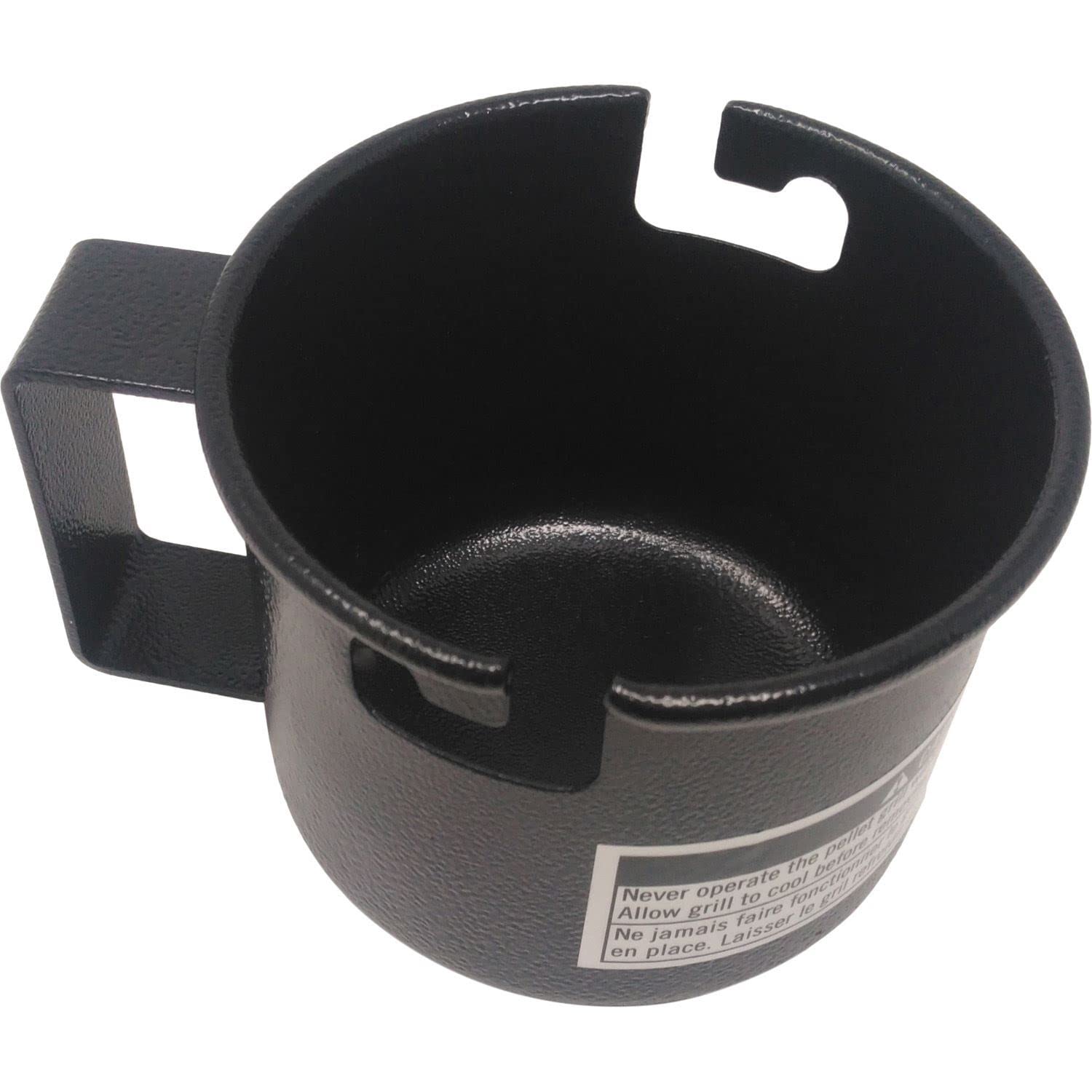 Camp Chef PG24-17 Pellet Grill Burn Pot Ash Cup - Replacement Part for Wood Pellet Grills - Perfect for Outdoor BBQ, Smoking & Grilling