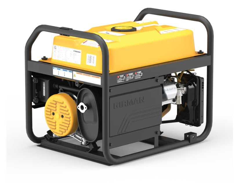 Firman P03605 3650/4550 Watt Portable Gas Generator with 30 Amp 120/240V Recoil Start - Ideal for Home Backup Power, Camping & Outdoor Activities