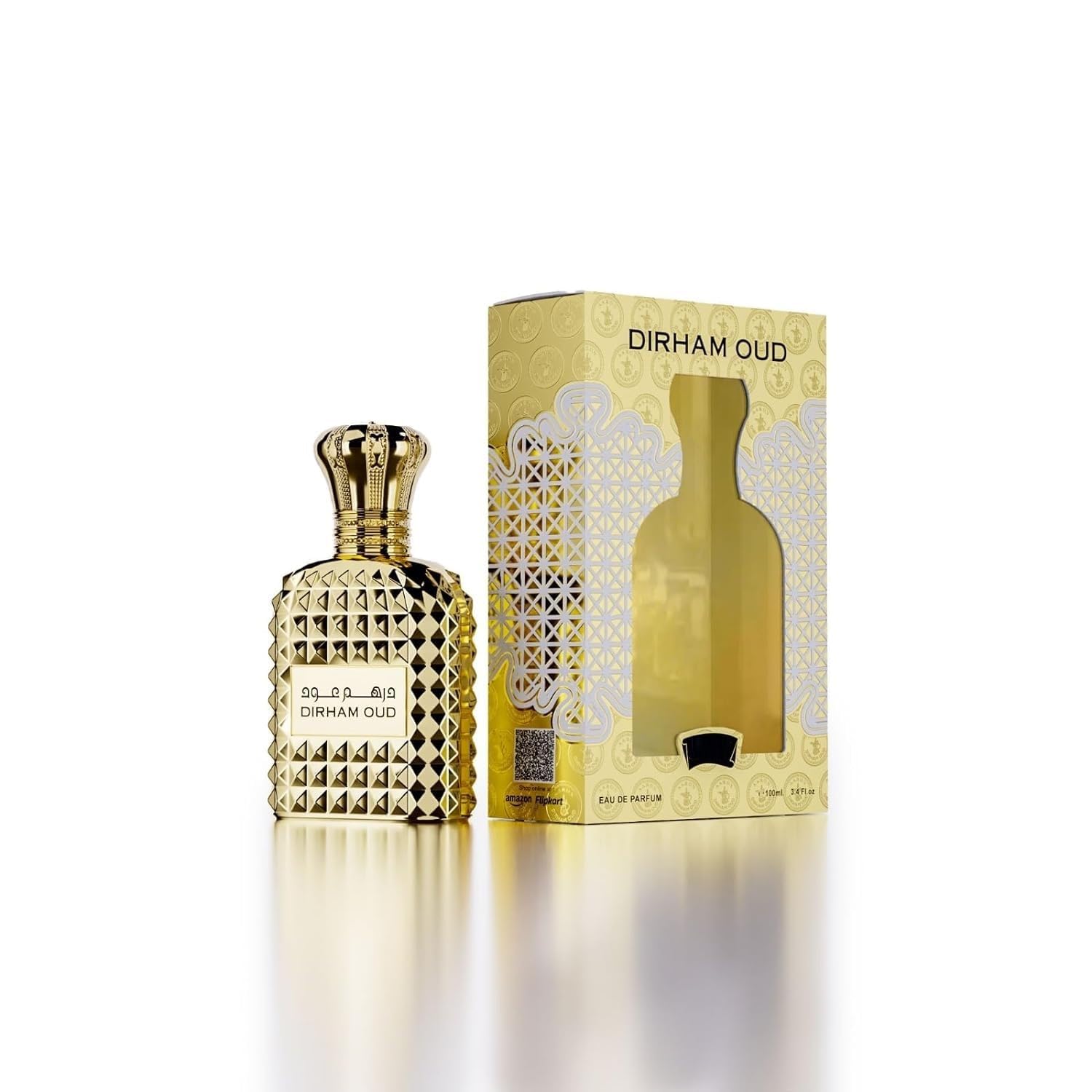 Premium 100ml VAYUP Dirham Oud Perfume for Men & Women - Long Lasting Luxury Fragrance Spray (1 Pack) | Perfect for Date Nights, Special Occasions & Daily Wear