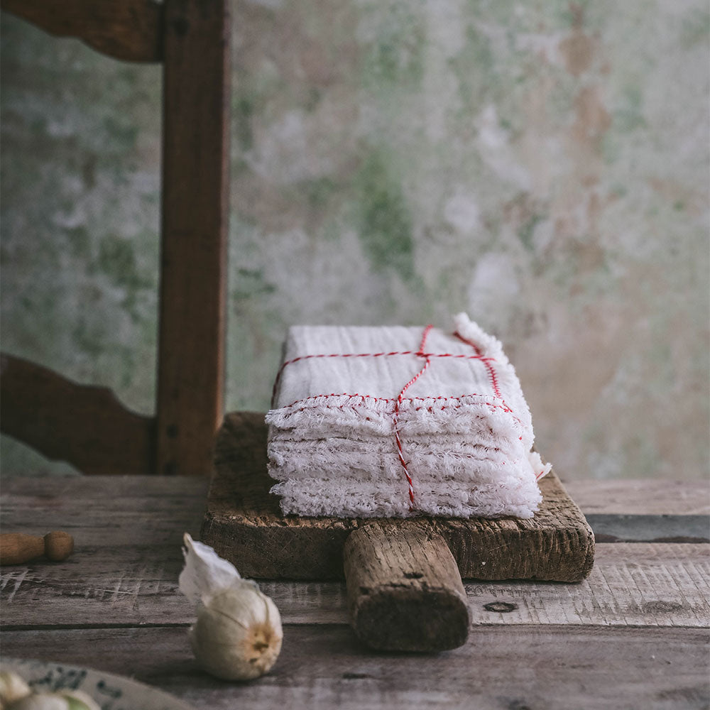 Elegant Branch Napkin Set - 12-Piece Linen Napkins for Dining, Wedding, and Party Decor - Perfect for Holiday Tablescapes and Home Entertaining