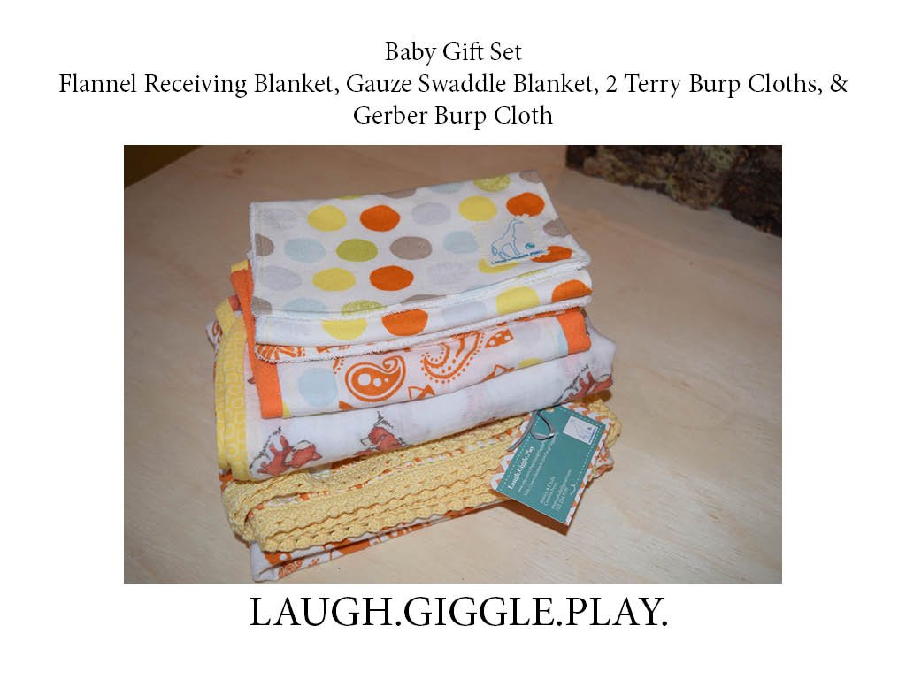 Heirloom Baby Gift Set - Adorable Fox Design - Gender Neutral Newborn Present for Showers, Birthdays & Christenings