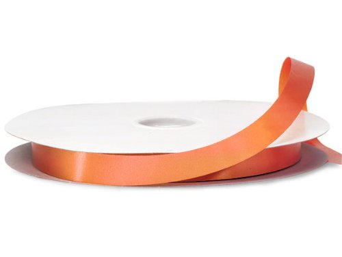 TROPICAL ORANGE Poly Ribbon 3/4 Inch x 250 Yards - 100% Polypropylene Ribbon (7 Units, 1 Pack per Unit) - Perfect for Gift Wrapping, Party Decorations, and DIY Crafts