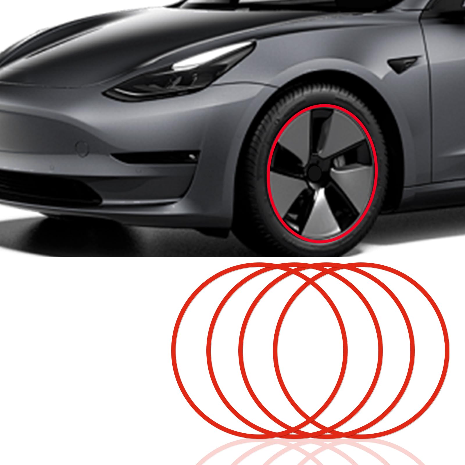 Premium ABS Car Wheel Rim Protector for 18-21