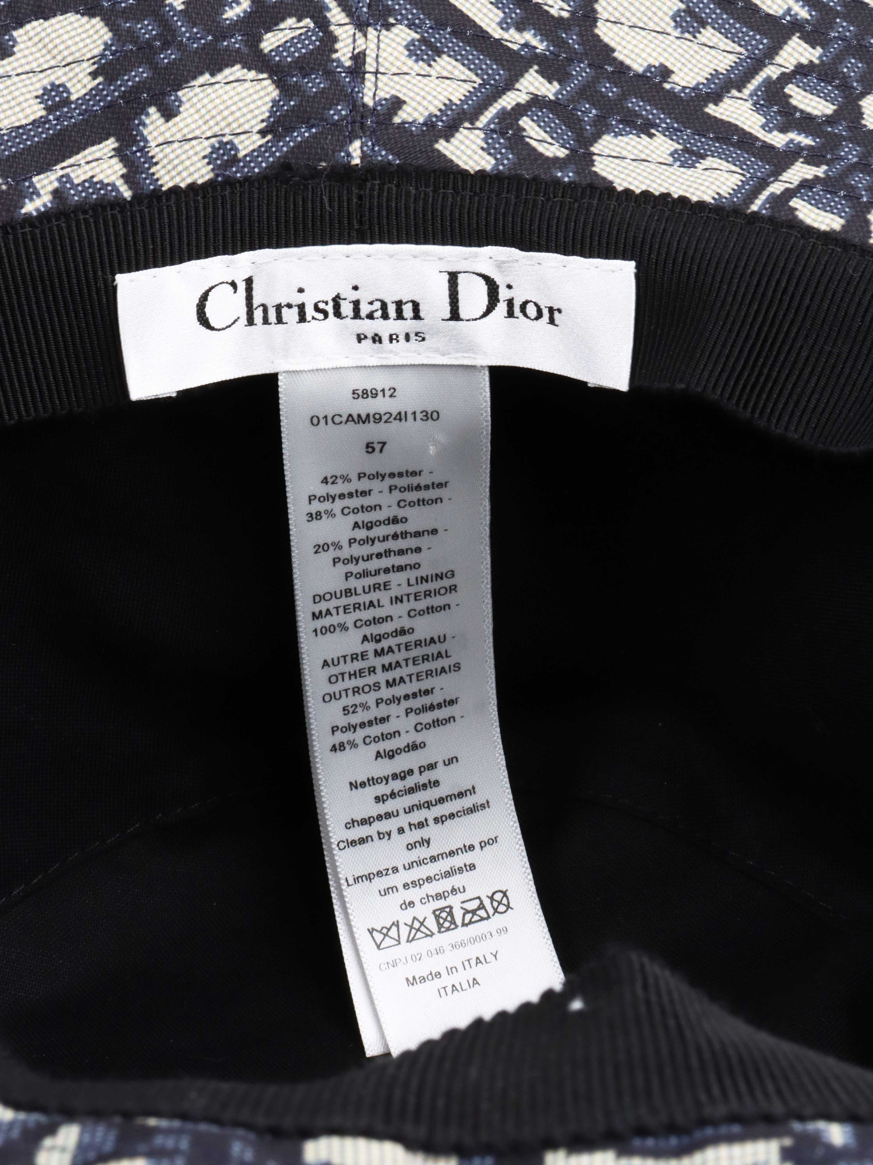 Dior Textured Blue Bucket Hat for Women - Fashionable Summer Sun Hat for Beach, Travel & Outdoor Activities