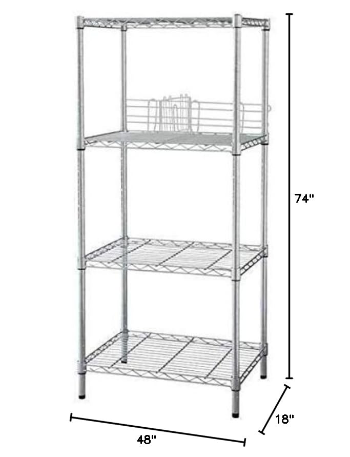 Wire Shelving Unit - 74