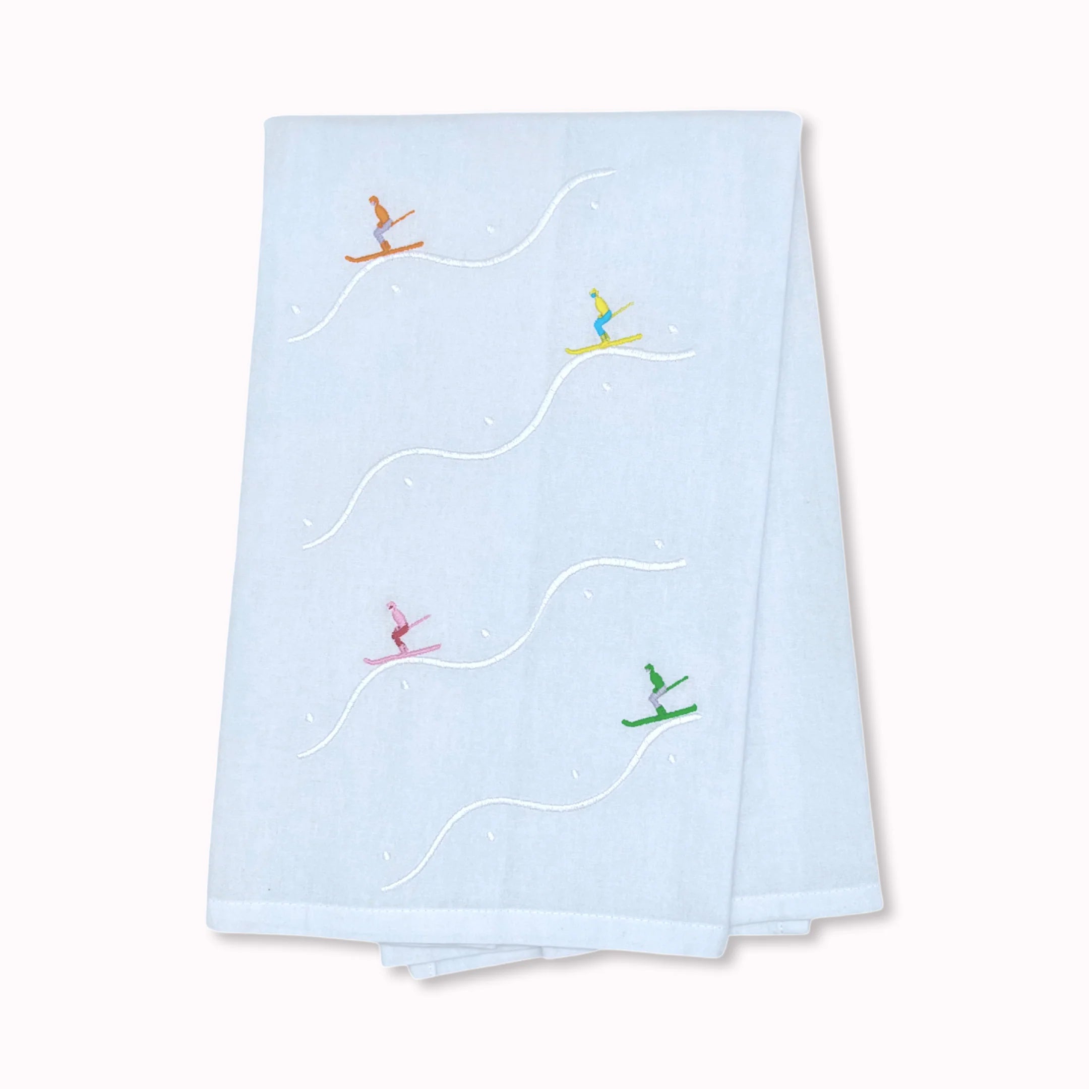Lynen Après Ski Tea Towel - Soft & Absorbent Kitchen Towel for Ski Lodge, Cabin, and Winter Home Decor - Perfect for Drying Dishes, Hand Towel, and Cozy Rustic Decor
