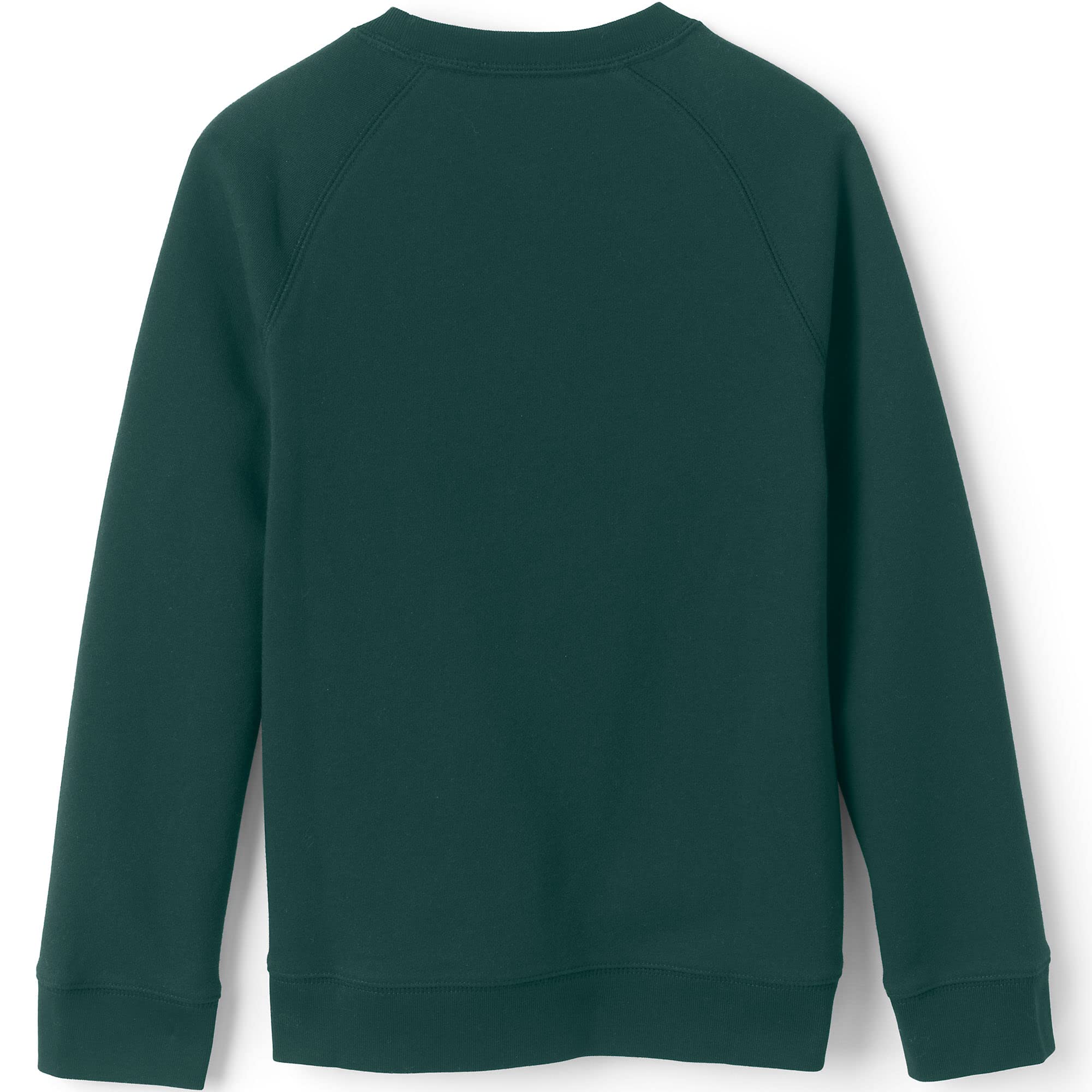 Lands' End Kids' Crew Neck Sweatshirt - Comfortable School Uniform for Boys & Girls | Perfect for Class, Play & Everyday Wear