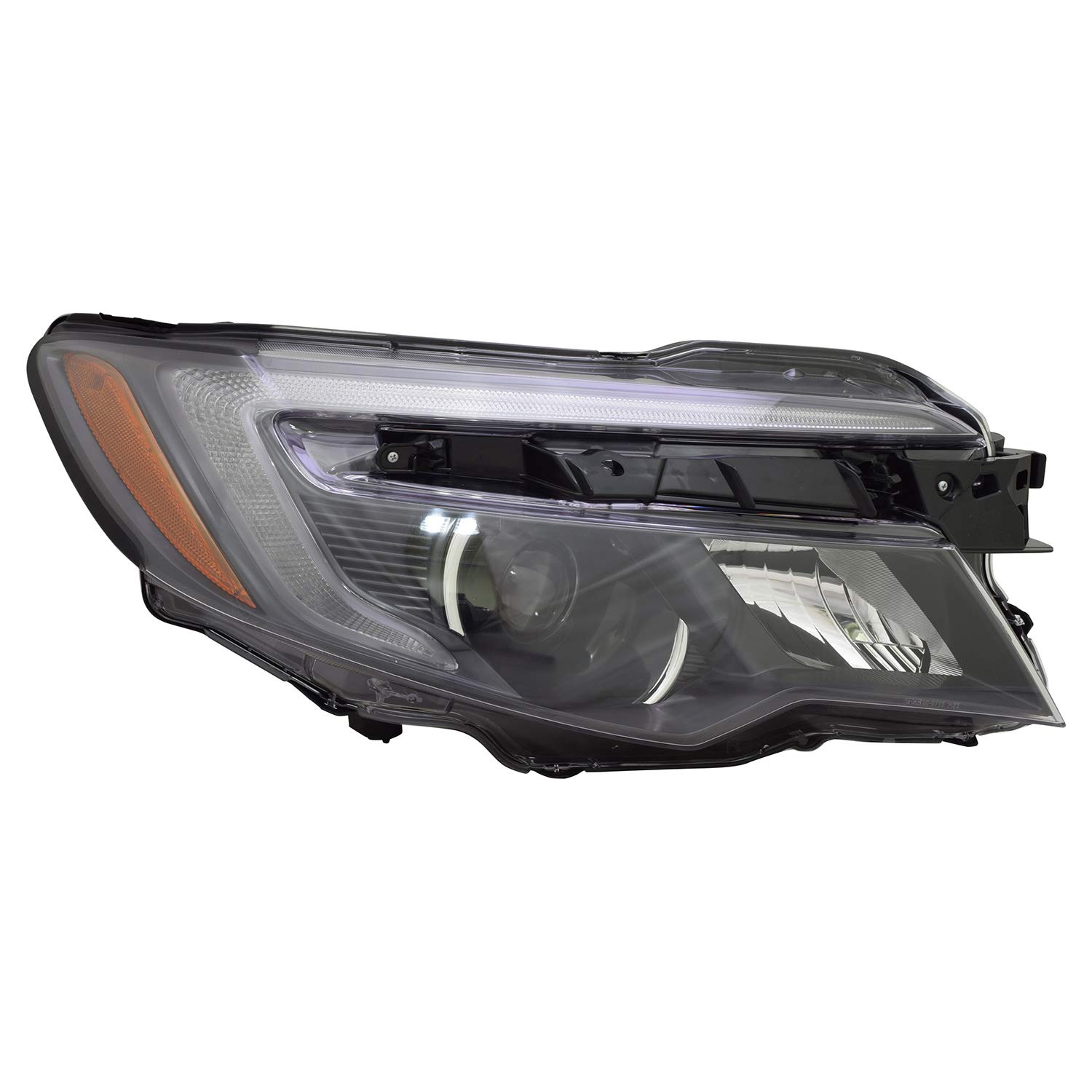 TYC 20-9715-90-1 Right Headlight Replacement for Honda Civic/Accord/CR-V - Perfect for Night Driving & Foggy Conditions