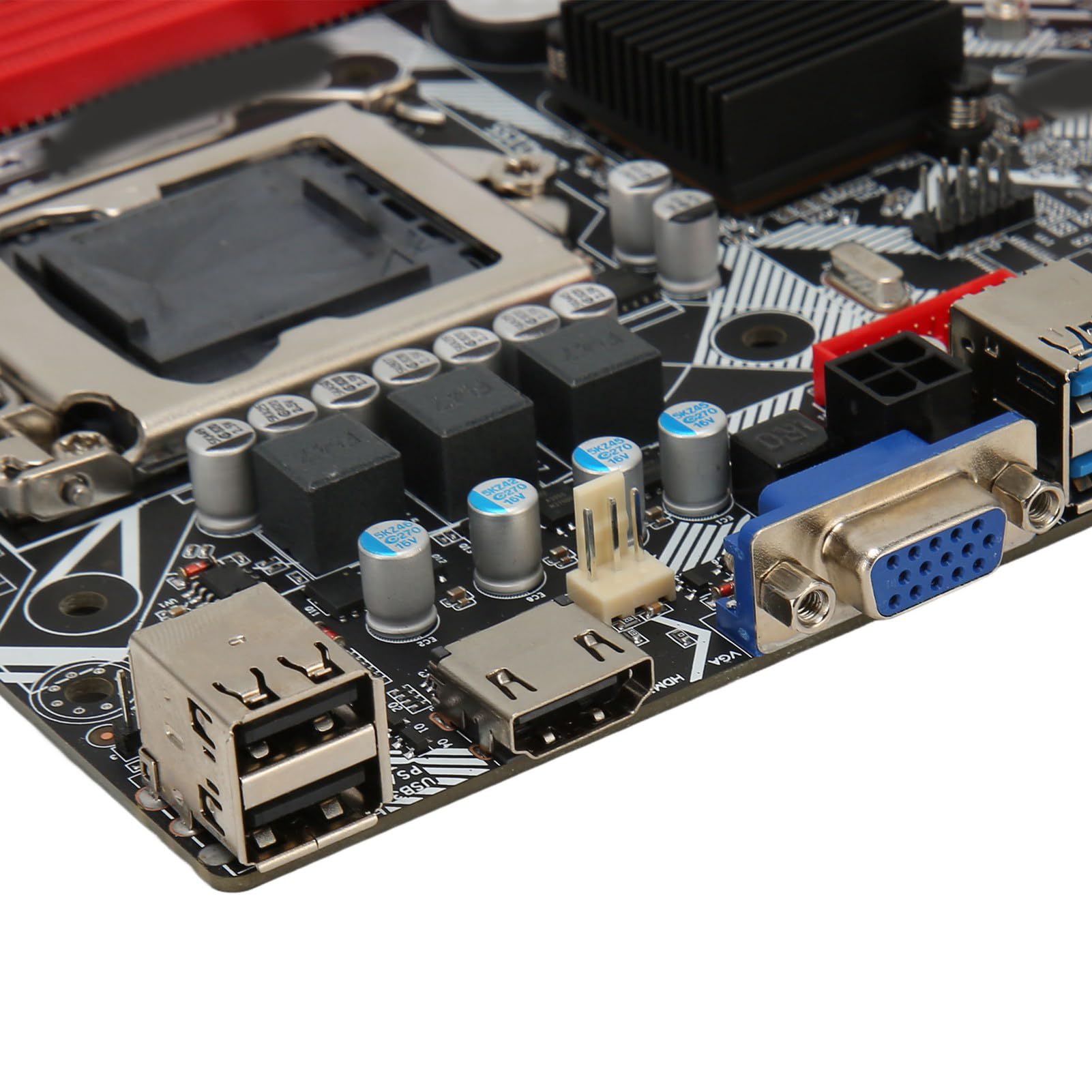 High-Speed Gaming Motherboard with PCIE 16X, WiFi, M.2 NVMe, USB 3.0 & SATA 3.0 - 6x USB 2.0, 4x USB 3.0, HDMI - Perfect for PC Gaming, Streaming & Content Creation