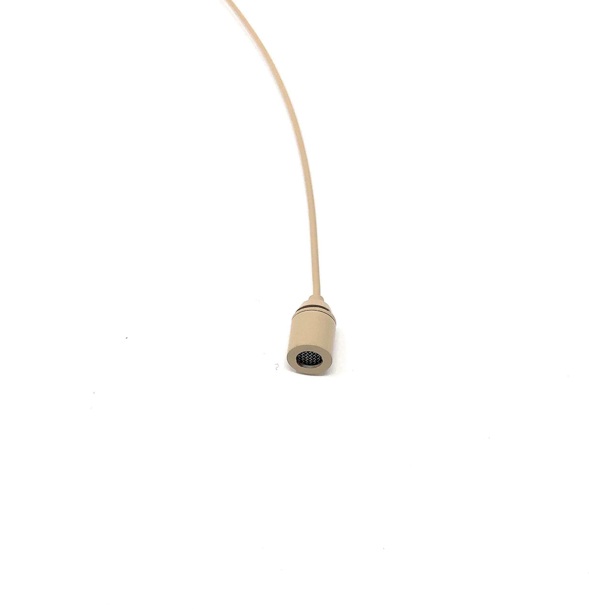 Single Earhook Headset Microphone - Compatible with Sennheiser Wireless Systems - Perfect for Live Performances, Public Speaking & Broadcasting