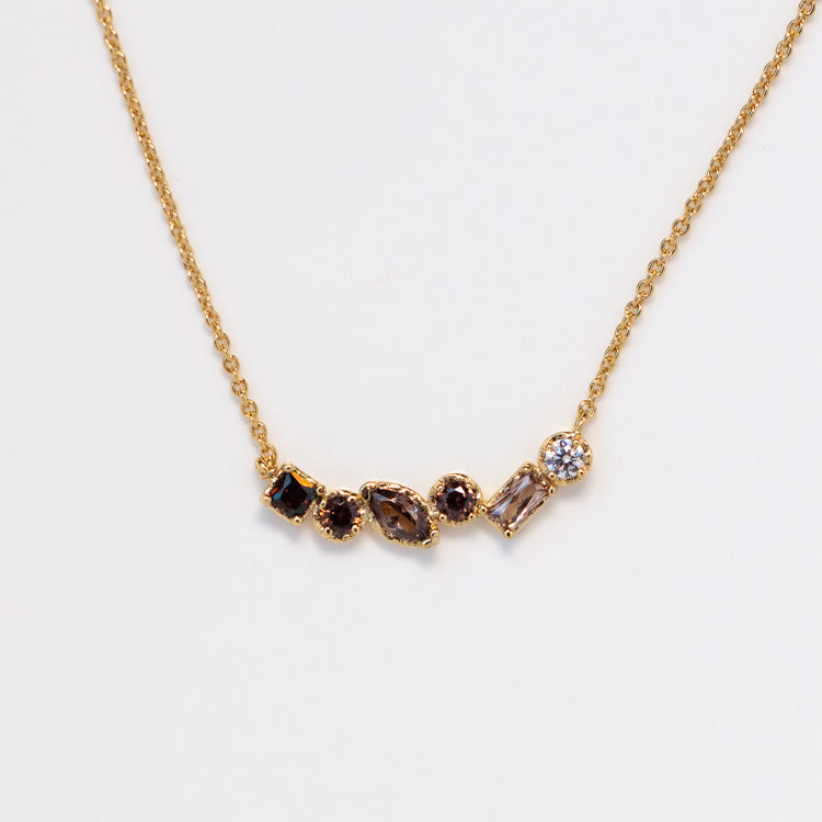 Shades of You Ombre Birthstone Necklace - Personalized Jewelry Gift for Women, Mom, Wife - Perfect for Birthday, Anniversary & Special Occasions