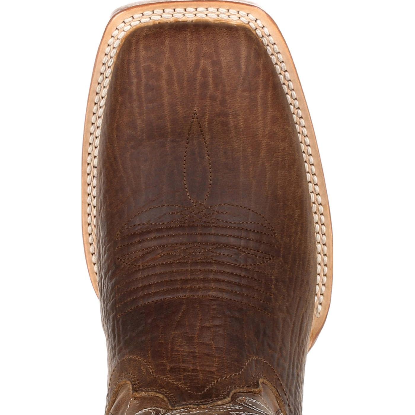 Durango Arena Pro Worn Saddle Western Boots for Men - Genuine Leather Cowboy Boots with Comfortable Fit - Perfect for Rodeo, Horseback Riding & Country Fashion