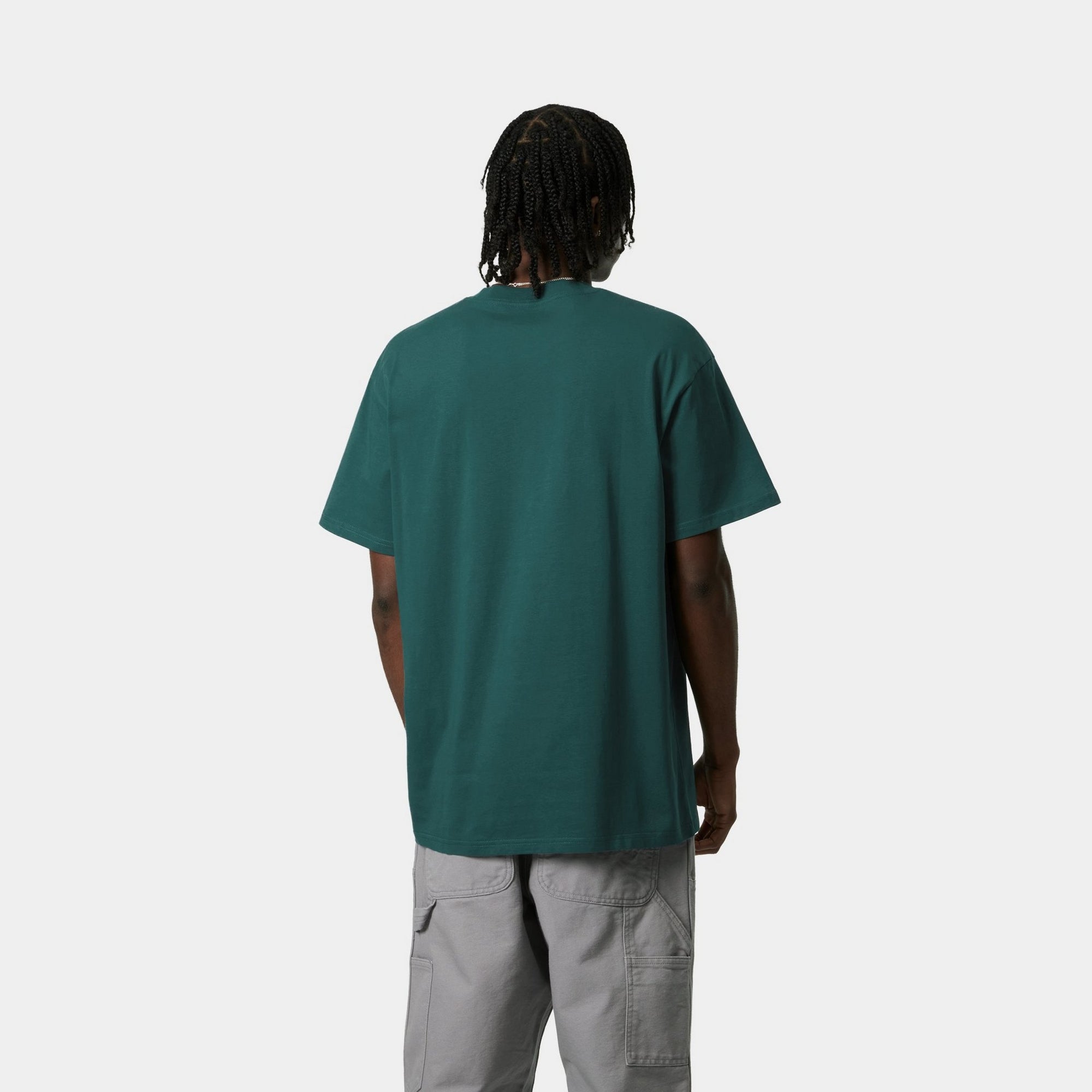 Drip Script T-Shirt for Men & Women | Trendy Malachite Green Graphic Tee | Casual Streetwear & Everyday Outfit Essential
