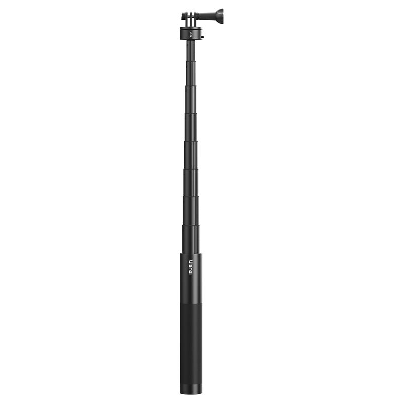 Ulanzi Go Quick II 1.5m Magnetic Quick Release Extension Selfie Stick with Tripod Mount - Perfect for Vlogging, Travel Photography & Smartphone Content Creation (Model C017GBB1)