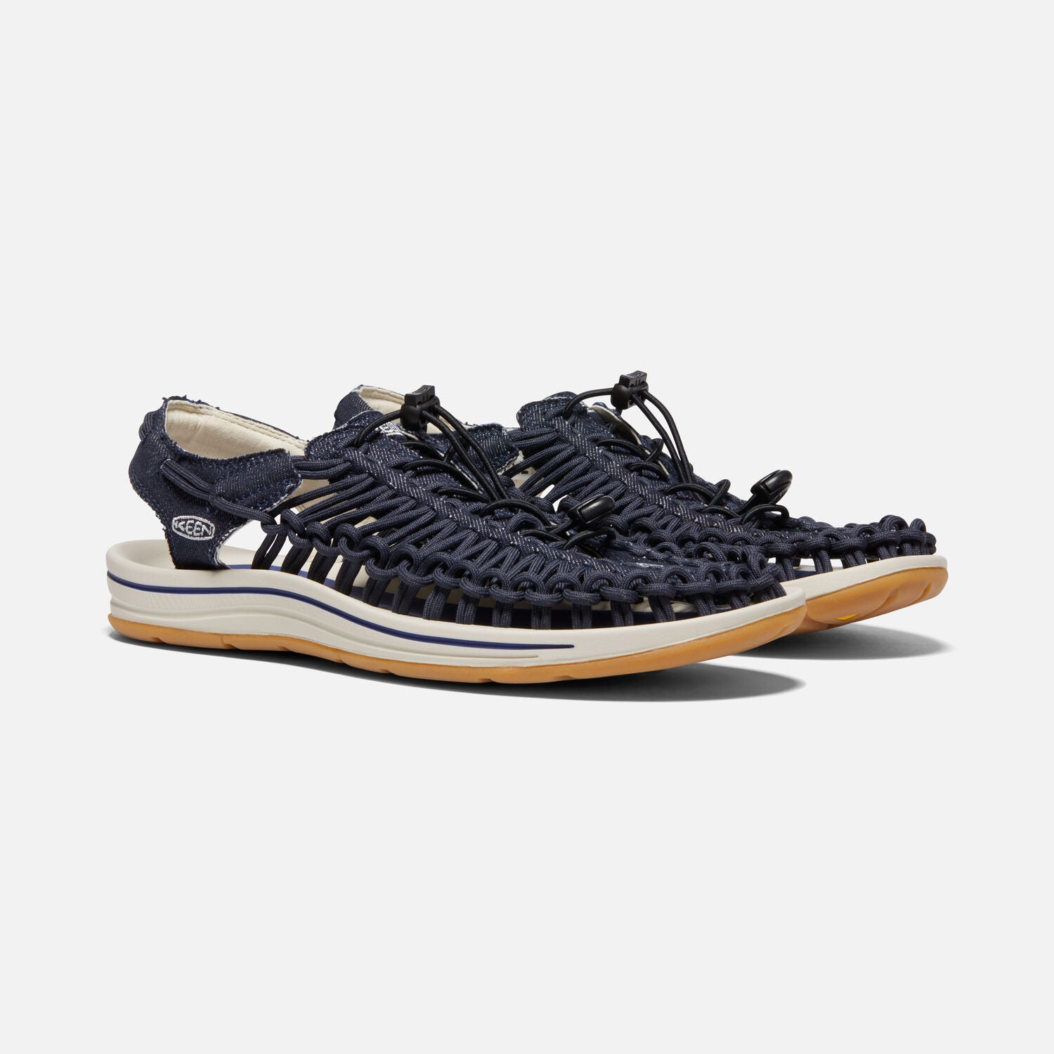 Men's UNEEK Canvas Shoes - Navy/Birch Color | Comfortable & Stylish Sneakers for Casual Wear, Walking & Outdoor Activities
