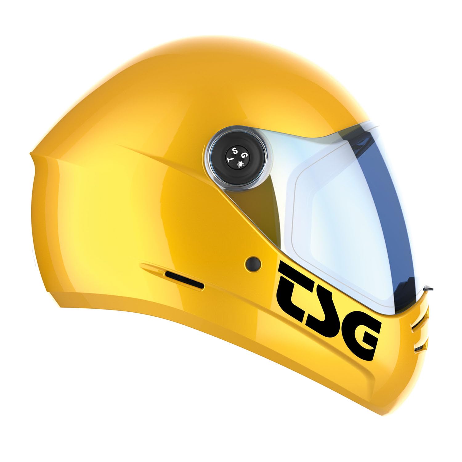 TSG Pass 2.0 Full Face Premium Helmet with Two Visors - Downhill Skateboarding, E-Skating, E-Onewheel, Longboarding Safety Gear - ABS Hardshell with Nose Ports, Airflow Channels & Adjustable Cheek Pads - Perfect for Extreme Sports & Urban Commuting