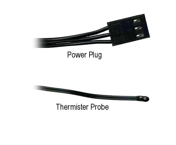 High Performance 80x80x25mm 3 Pin 12V Thermistor Cooling Fan - SXT80 - Perfect for PC Cooling, Electronics Enclosures & Server Racks