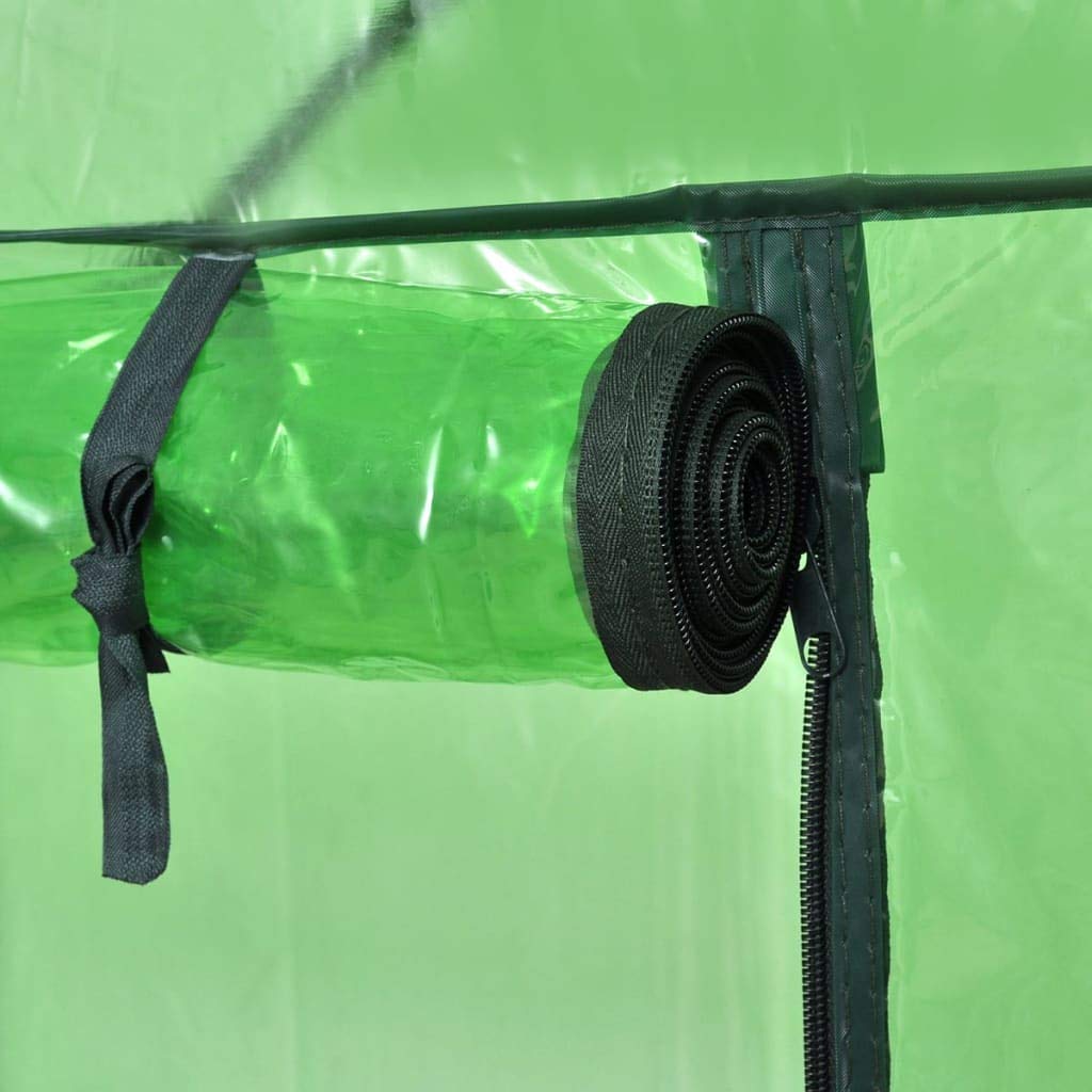 SKM Walk-in Greenhouse with 4 Shelves - Portable Plant Growing Tent for Indoor/Outdoor Gardening - Perfect for Seed Starting, Herb Growing & Plant Protection