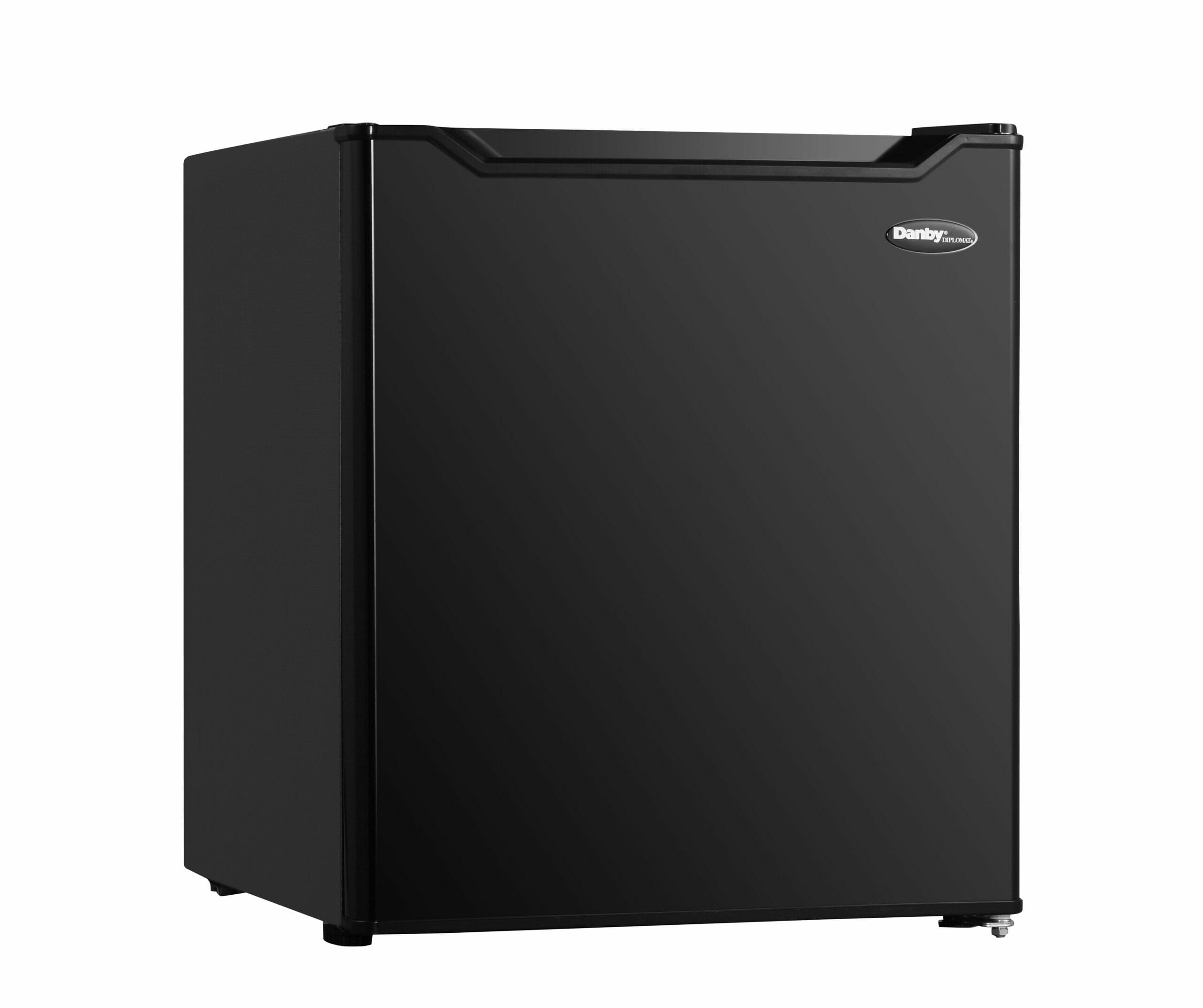 Danby DAR016B1BM 1.6 cu ft Compact Mini Refrigerator - Black Energy Efficient Small Fridge for Dorm, Office, Bedroom & Apartment - Perfect for Drinks, Snacks & Personal Food Storage
