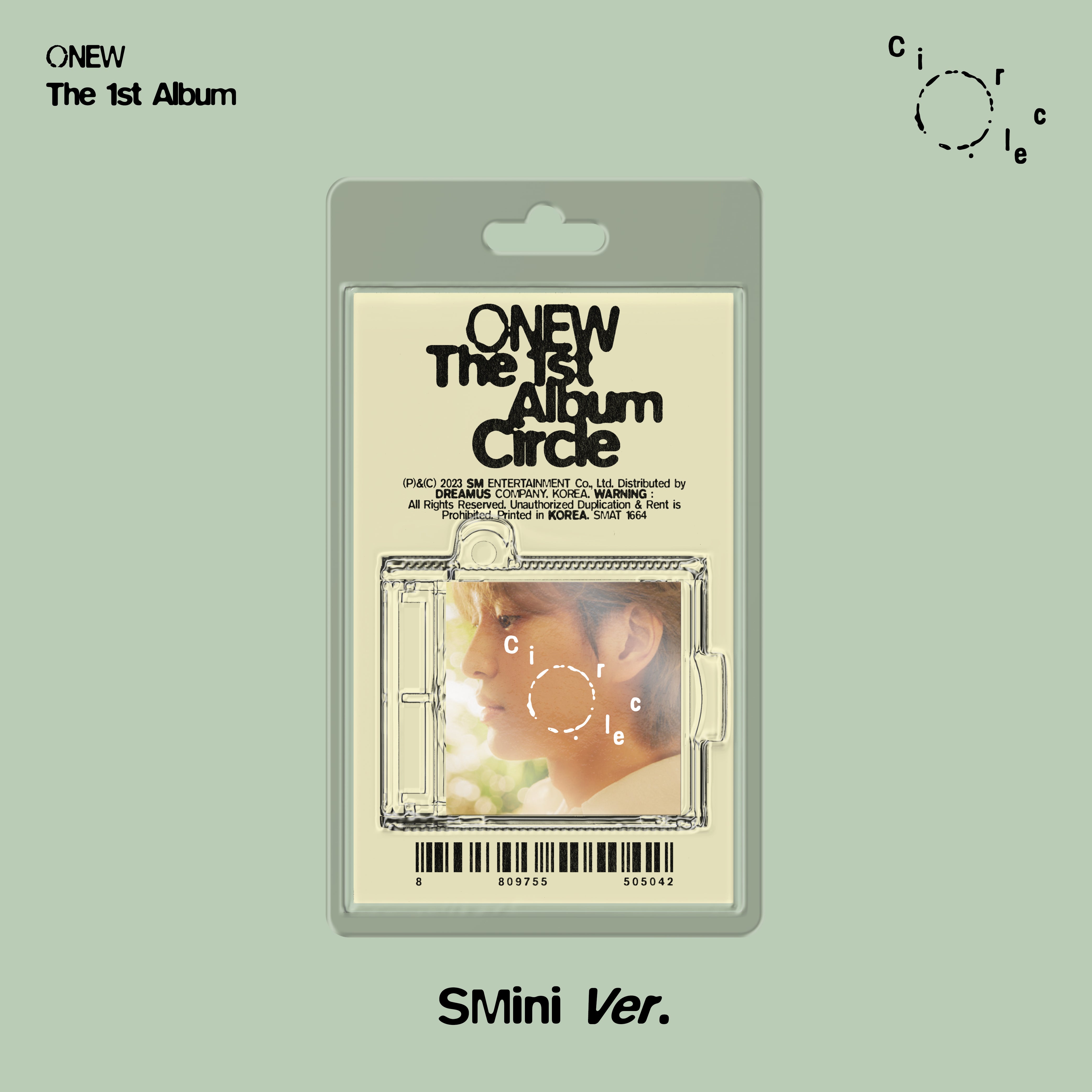 SHINee ONEW 1st Solo Album 'Circle' (SMini Version) - K-Pop Music CD for Fans, Collectors & Gift Giving