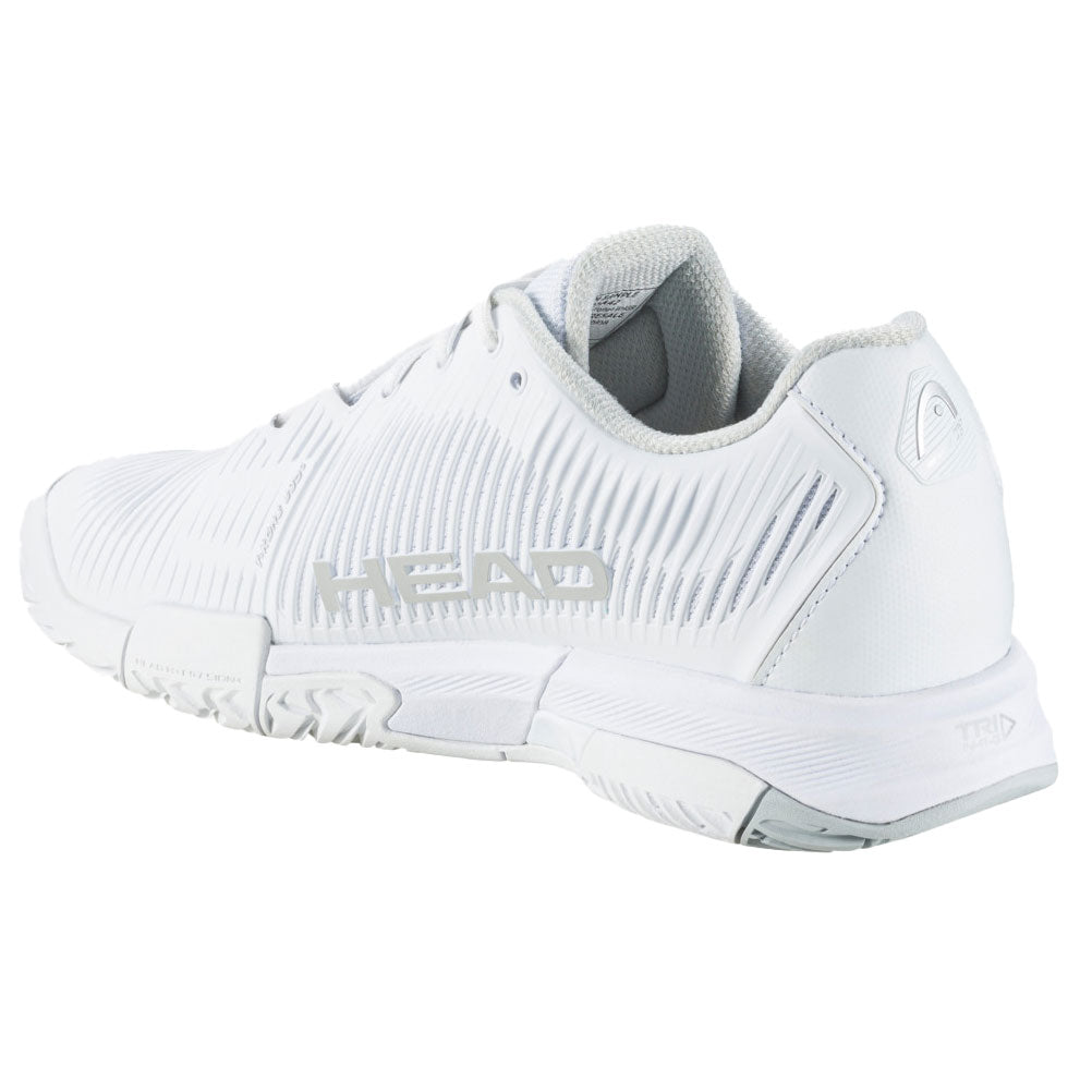Head Revolt Pro 4.0 Women's Tennis Shoes - Lightweight & Breathable White/Grey Athletic Shoes for Women - Perfect for Tennis, Training & Gym Workouts