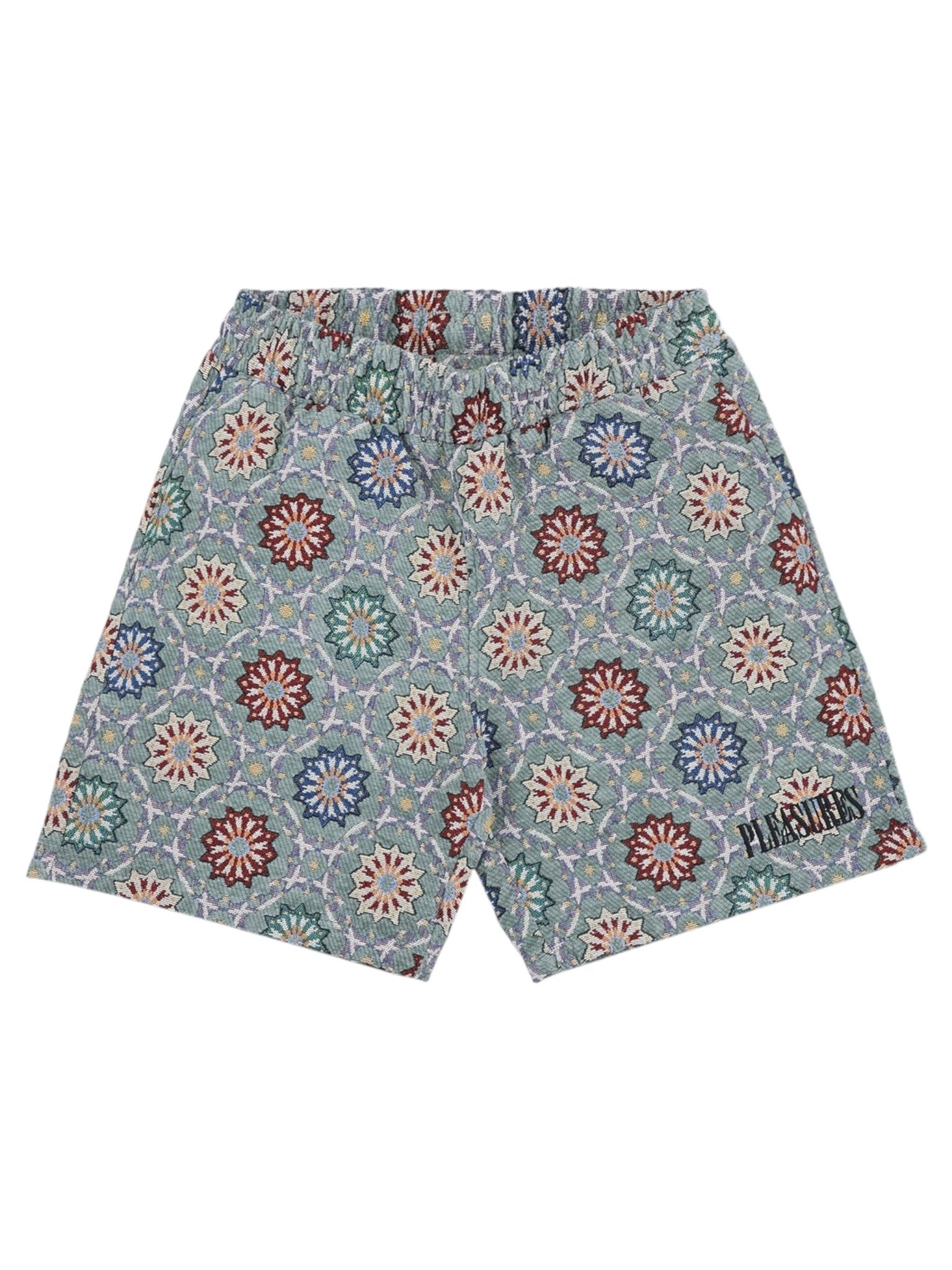Pleasures Coffer Shorts for Men - Slate Gray Casual Streetwear Shorts | Perfect for Summer, Gym, and Everyday Wear