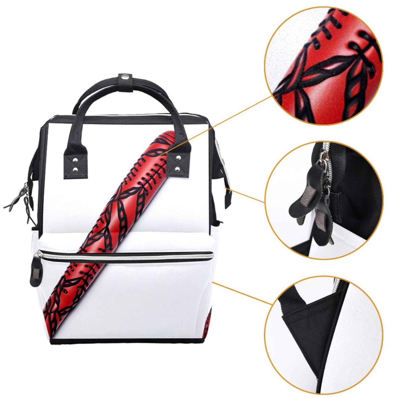 Best Travel Backpacks for Women & Men - Lightweight Durable Baseball Backpack for Commuting, School, Hiking & Outdoor Adventures