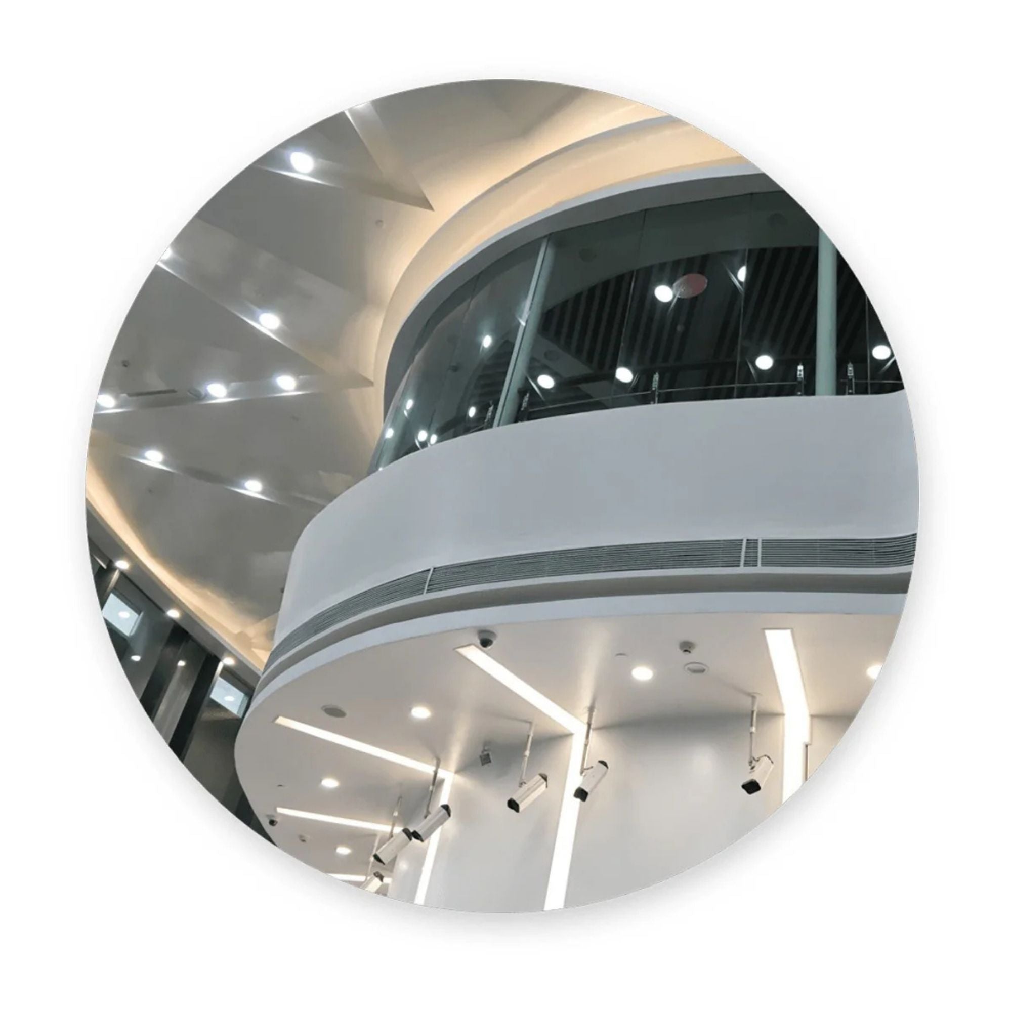 4 Inch Deep Regress Commercial Downlight - 700 Lumens, 4 CCT Adjustable (3000K-5000K), Matte Silver Finish - Perfect for Offices, Retail Stores & Restaurants