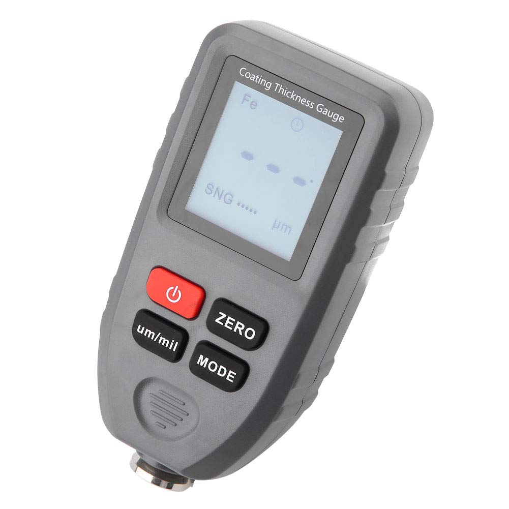 High Precision Digital Coating Thickness Gauge for Automotive & Industrial Use | Durable Shell Design | Accurate Paint, Powder & Metal Coating Measurement | Ideal for Auto Body Shops, Manufacturing & Quality Control