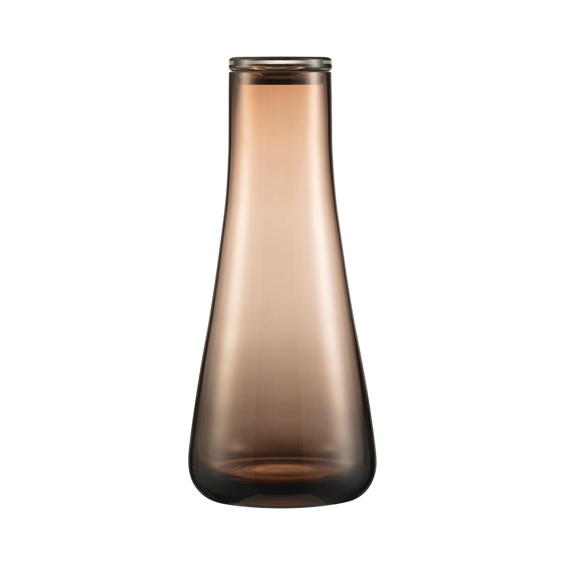 BPA-Free 40oz BELO Glass Water Carafe with Lid - Large Pitcher for Iced Tea, Lemonade & Infused Water - Perfect for Kitchen, Office & Parties