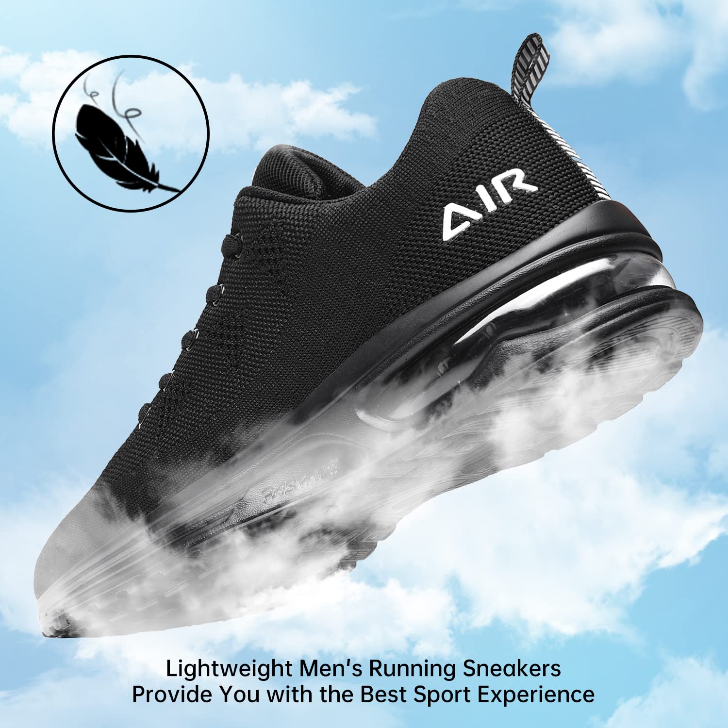 MEHOTO Men's Air Running Sneakers - Lightweight Athletic Shoes for Jogging, Gym, Fitness & Walking | Perfect for Workouts, Training & Daily Wear