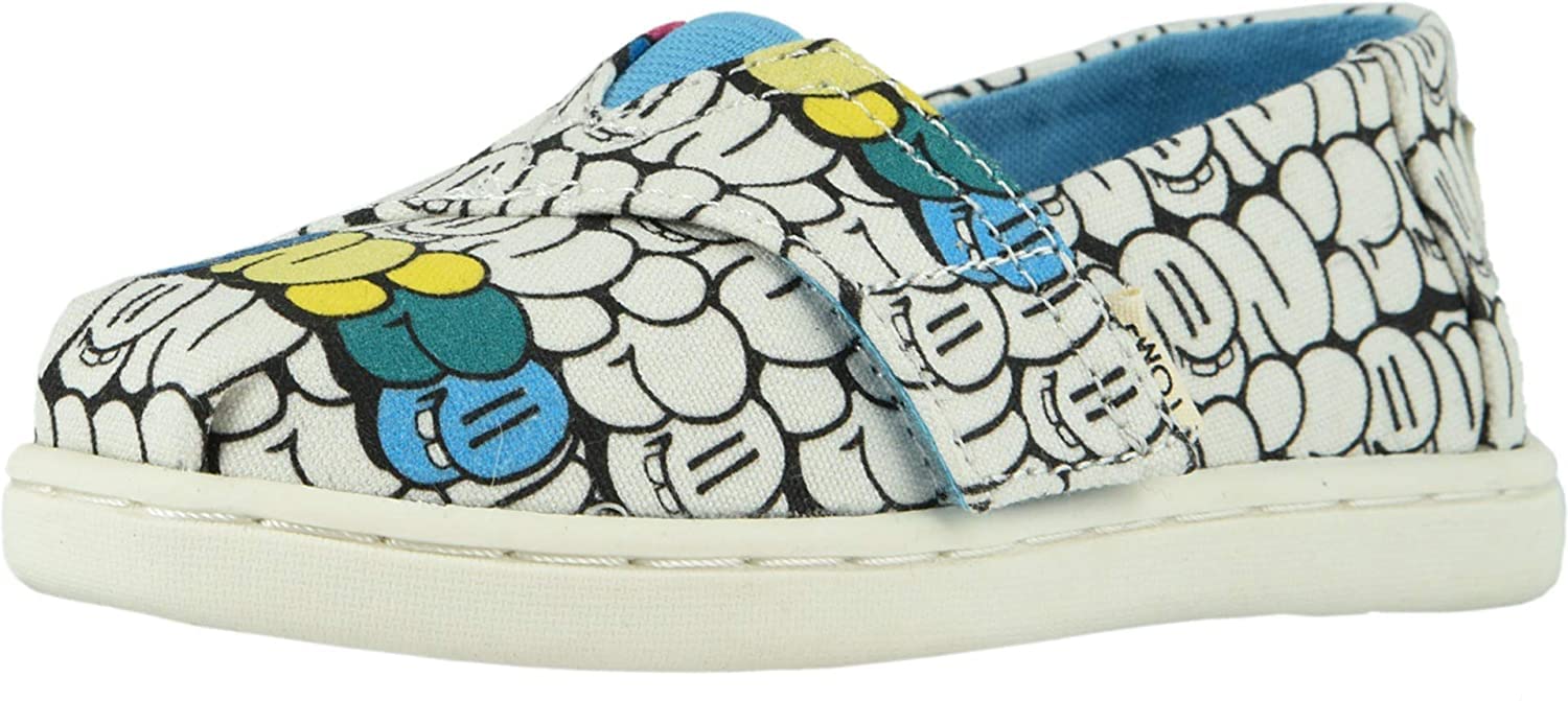 TOMS Tiny Alpargata Espadrille - Women's Comfortable Slip-On Shoes for Casual Wear, Beach & Summer Outfits