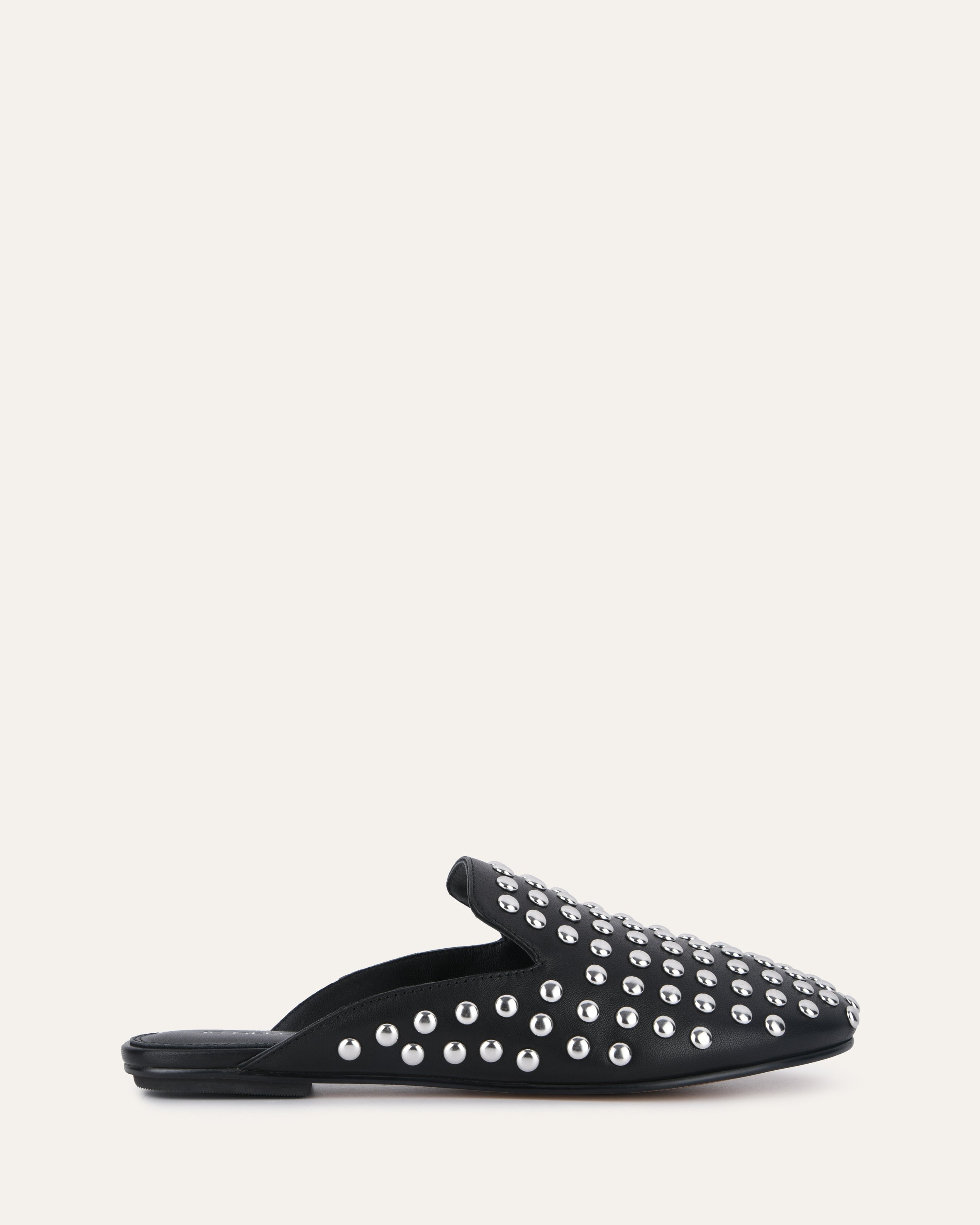 Gracie Black Leather Casual Flats for Women - Comfortable Slip-On Shoes for Work, Travel & Everyday Wear
