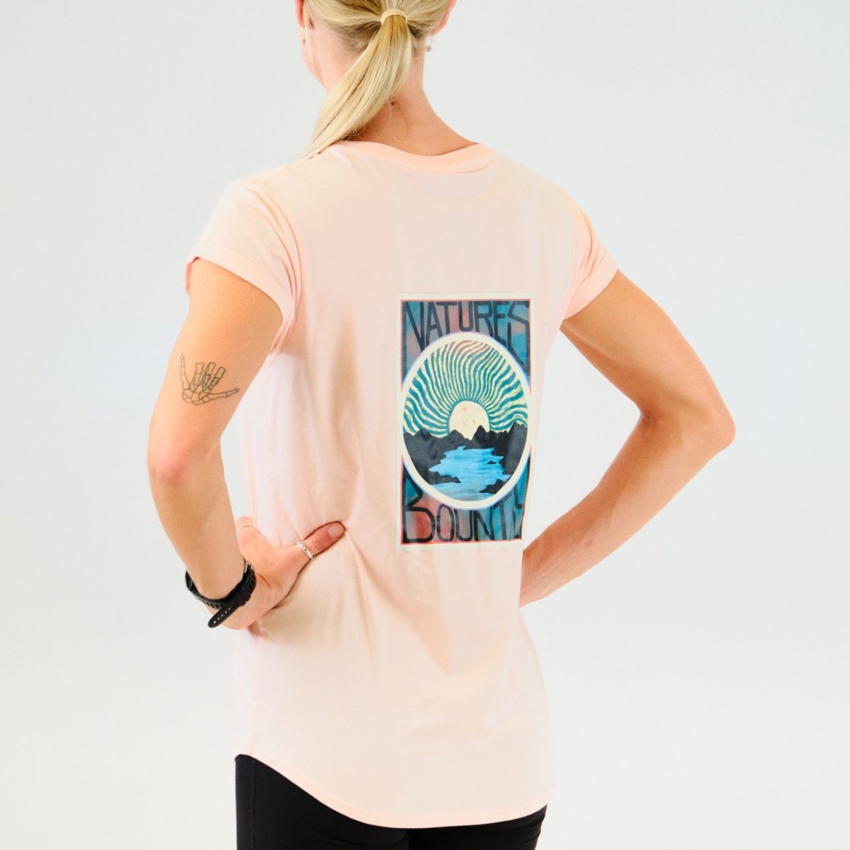 Natures Bounty Women's Free and Easy Daily Eco-Friendly T-Shirt - Soft Organic Cotton Tee for Casual Wear & Sustainable Lifestyle