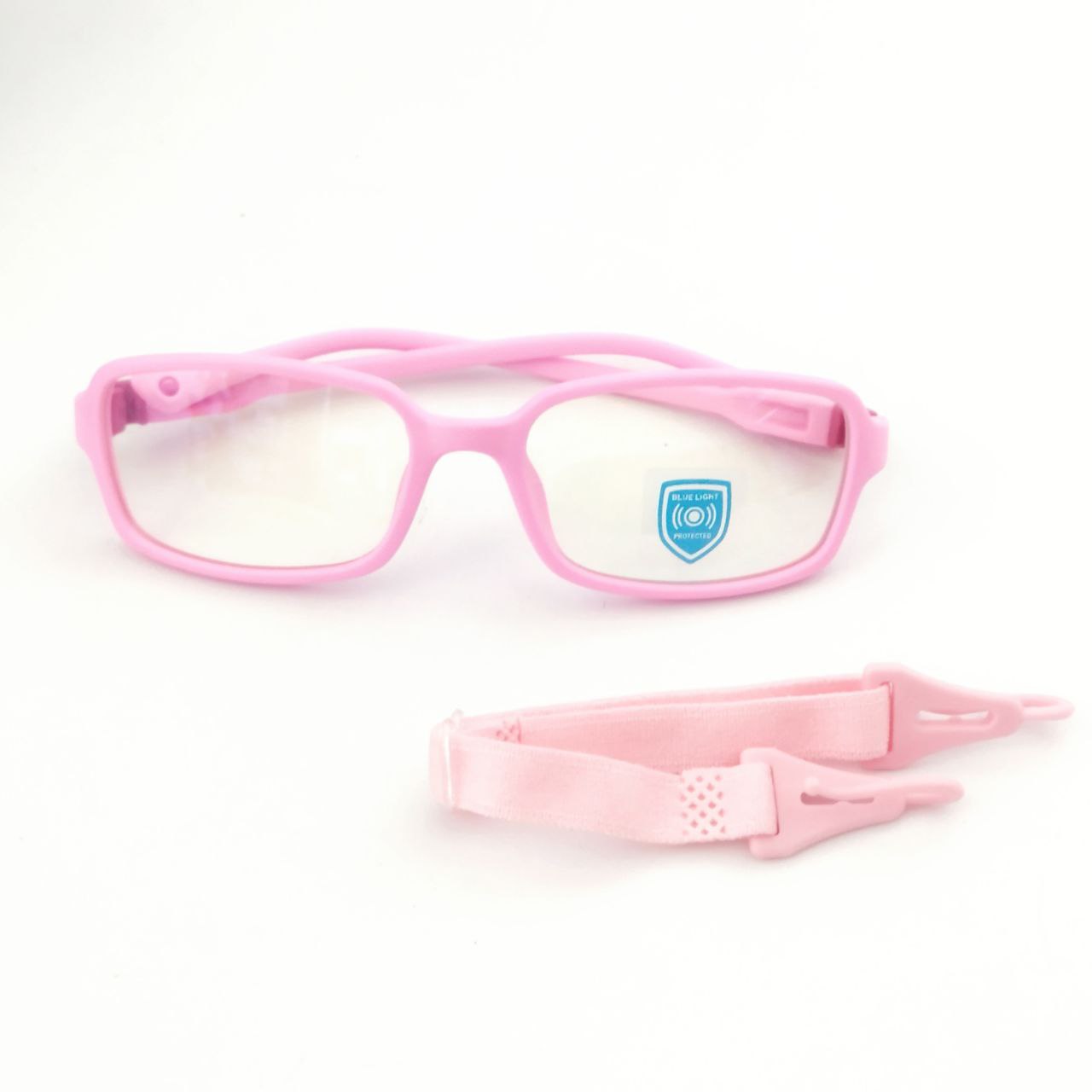 Unbreakable Pink Flexible Kids Glasses for Ages 3-5 Years - Perfect for Playtime, School & Outdoor Activities
