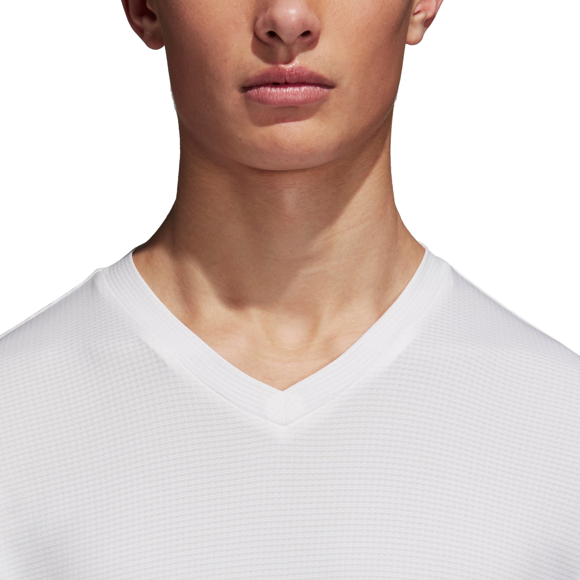 adidas Men's Climachill Performance T-Shirt - White CE1446 | Moisture-Wicking & Breathable for Running, Gym & Outdoor Sports