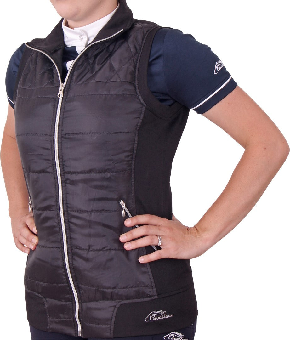 Cavallino Quilted Vest for Women - Lightweight Puffer Vest Jacket with Stylish Diamond Stitch Design | Perfect for Fall, Winter & Outdoor Activities