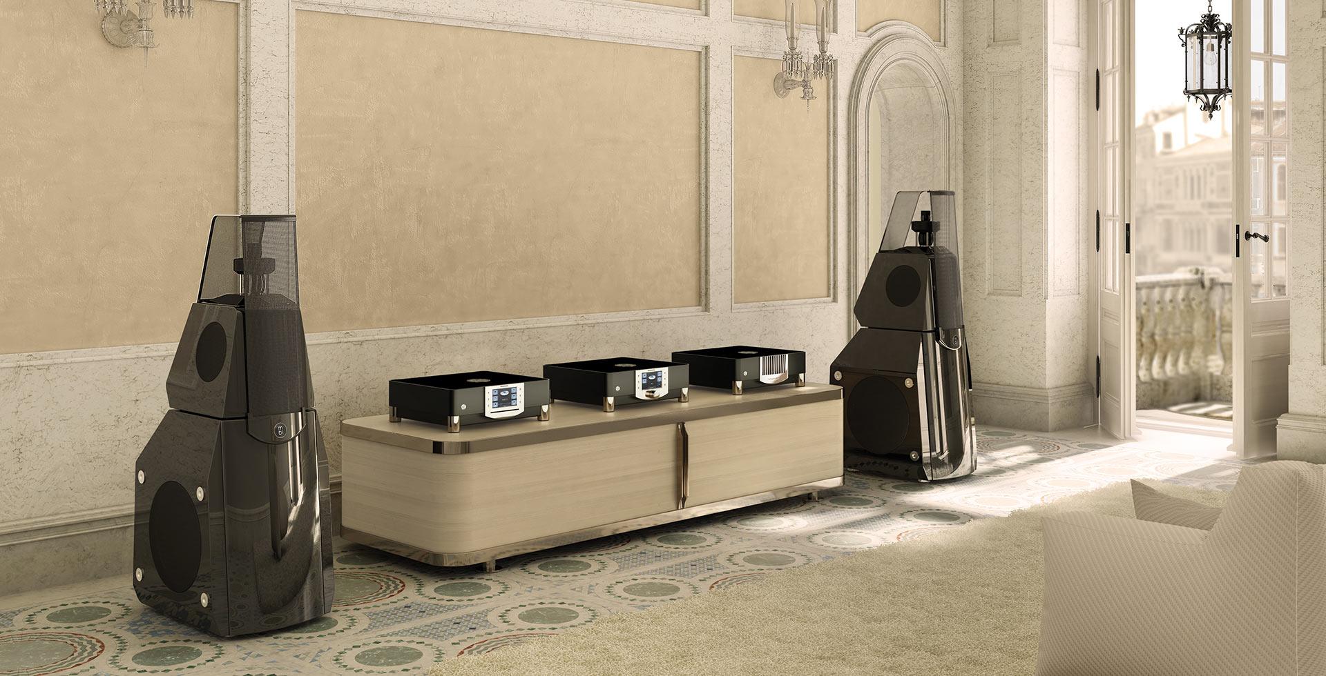 MBL Audio Radialstrahler 111 F High-End Loudspeaker - Premium Sound Quality for Home Theater & Audiophile Listening - Perfect for Living Rooms & Music Studios