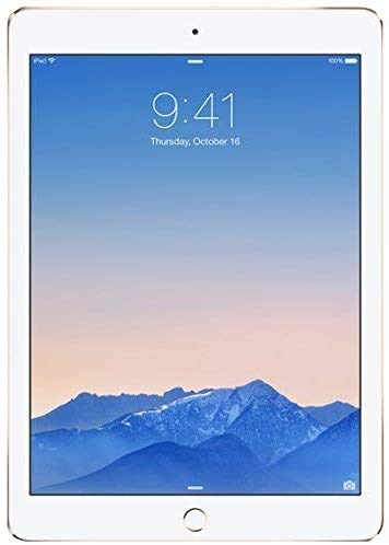 Refurbished Apple iPad Air 2 64GB Wi-Fi + Cellular Unlocked Tablet - Gold | Fast Performance, Retina Display | Perfect for Work, School & Entertainment